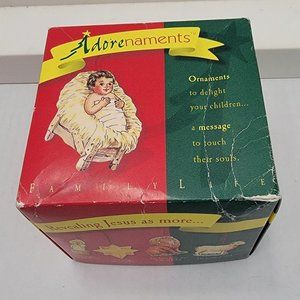 Adorenaments Baby Jesus Symbols Nick & Holly Found Granpa Attic Ornaments Family